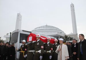 Erzincan şehidini uğurladı